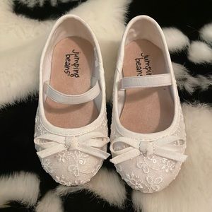 Jumping beans size 7 white shoes